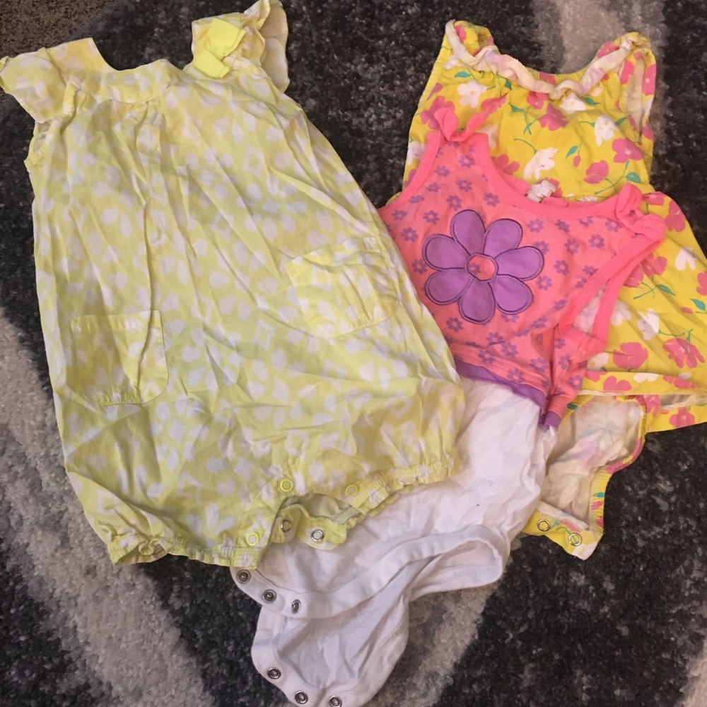 18-24 month old girl dress sleeper bundle